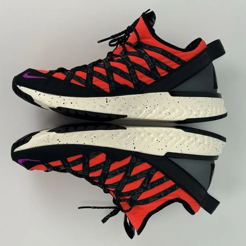 Nike ACG React Terra Gobe Crimson Men’s Size 13 Trail Sneakers BV6344-600